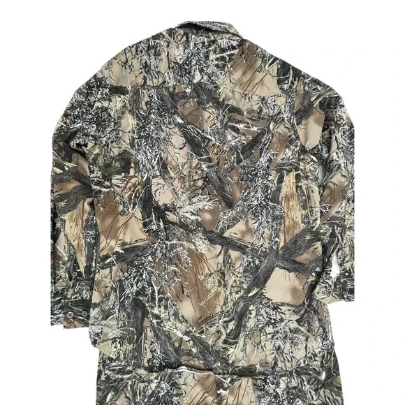 2 Pc True Timber Camo Mens Hunting Outfit Shirt/Pants True Timber Soft Med 36" - Picture 5 of 12